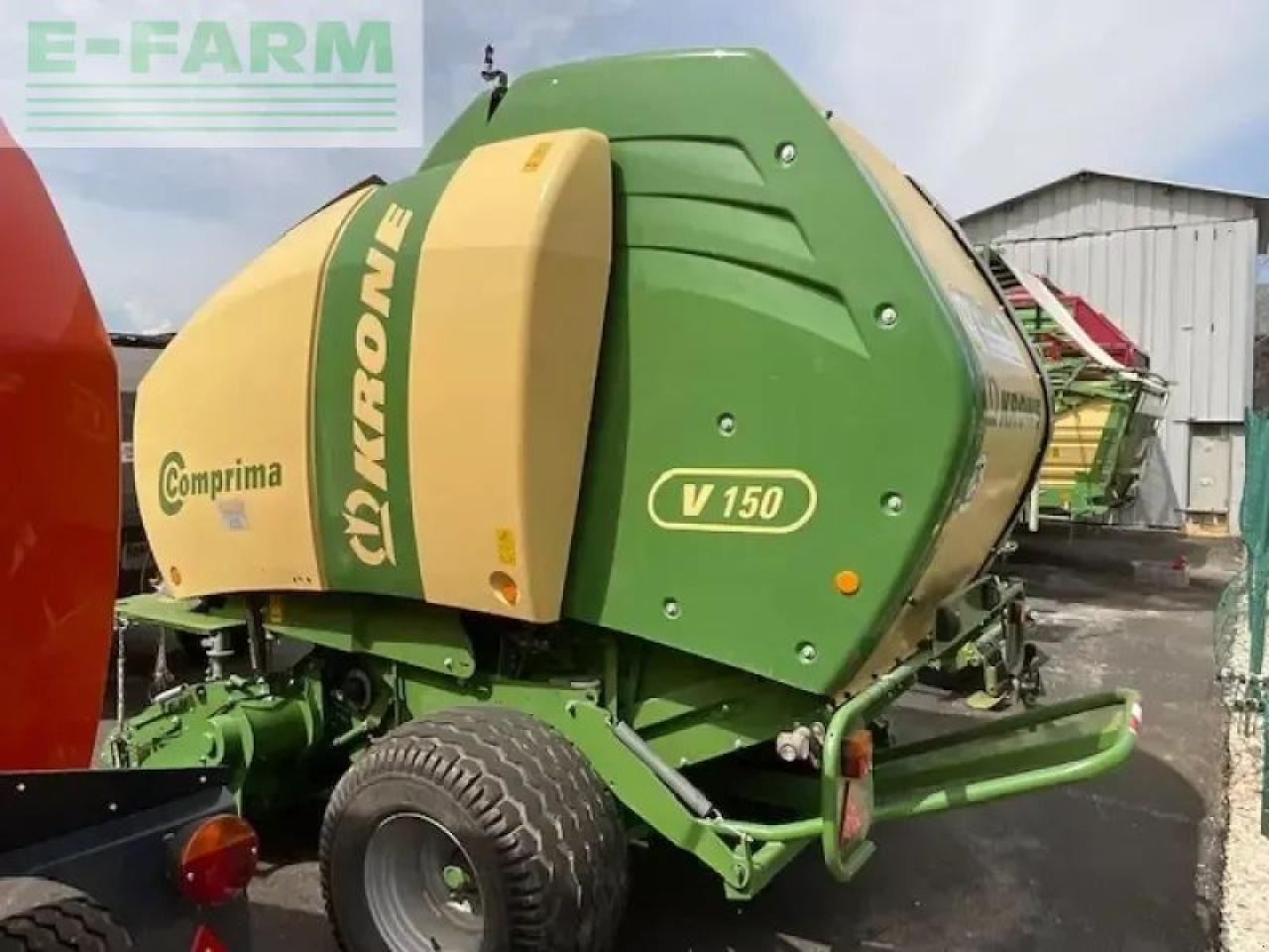 Krone v 150 - Lis na hranaté balíky: obrázok 3 Krone v 150 - Lis na hranaté balíky: obrázok 3