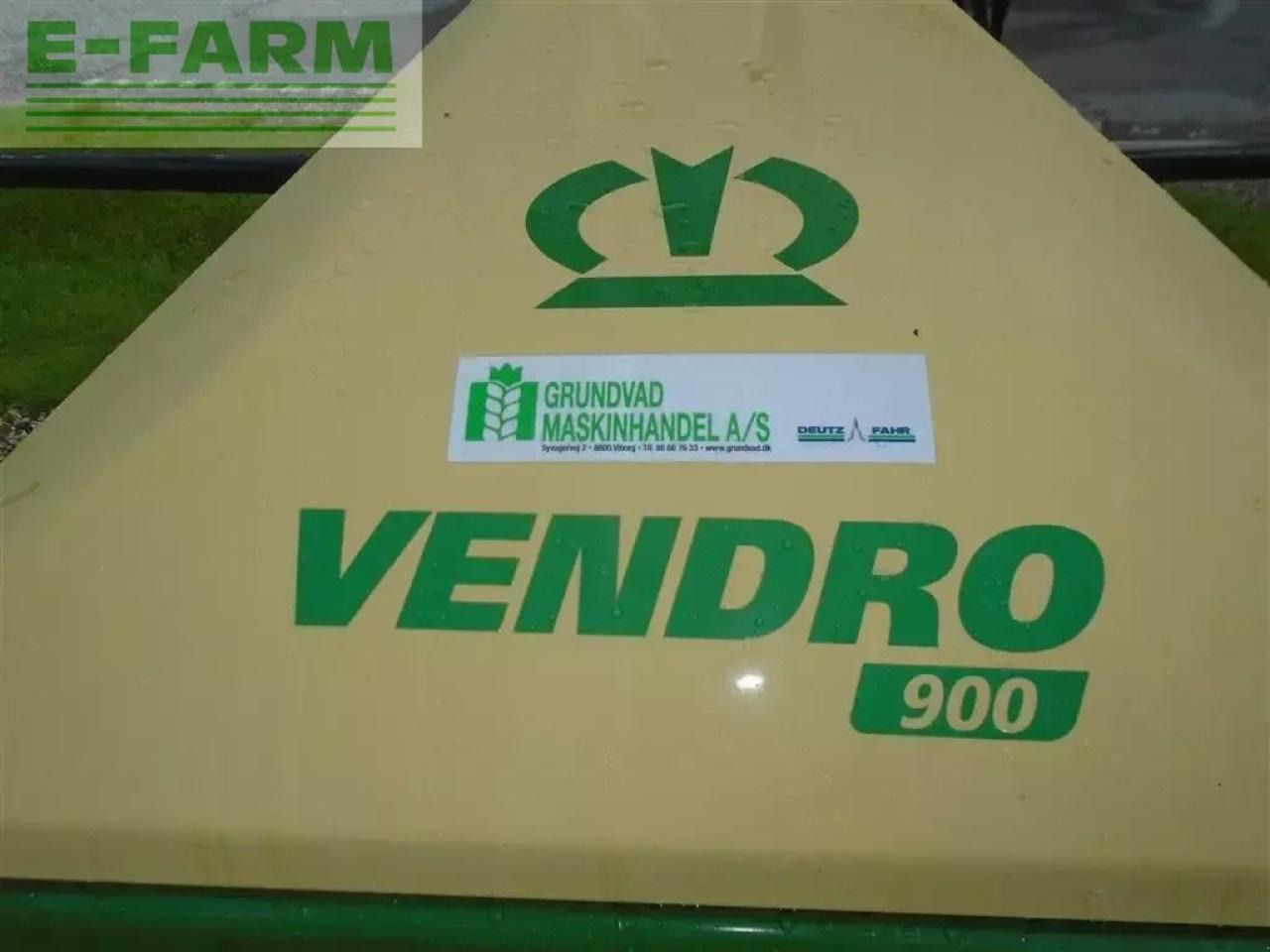 Krone vendro 900 - Obracač sena: obrázok 5 Krone vendro 900 - Obracač sena: obrázok 5