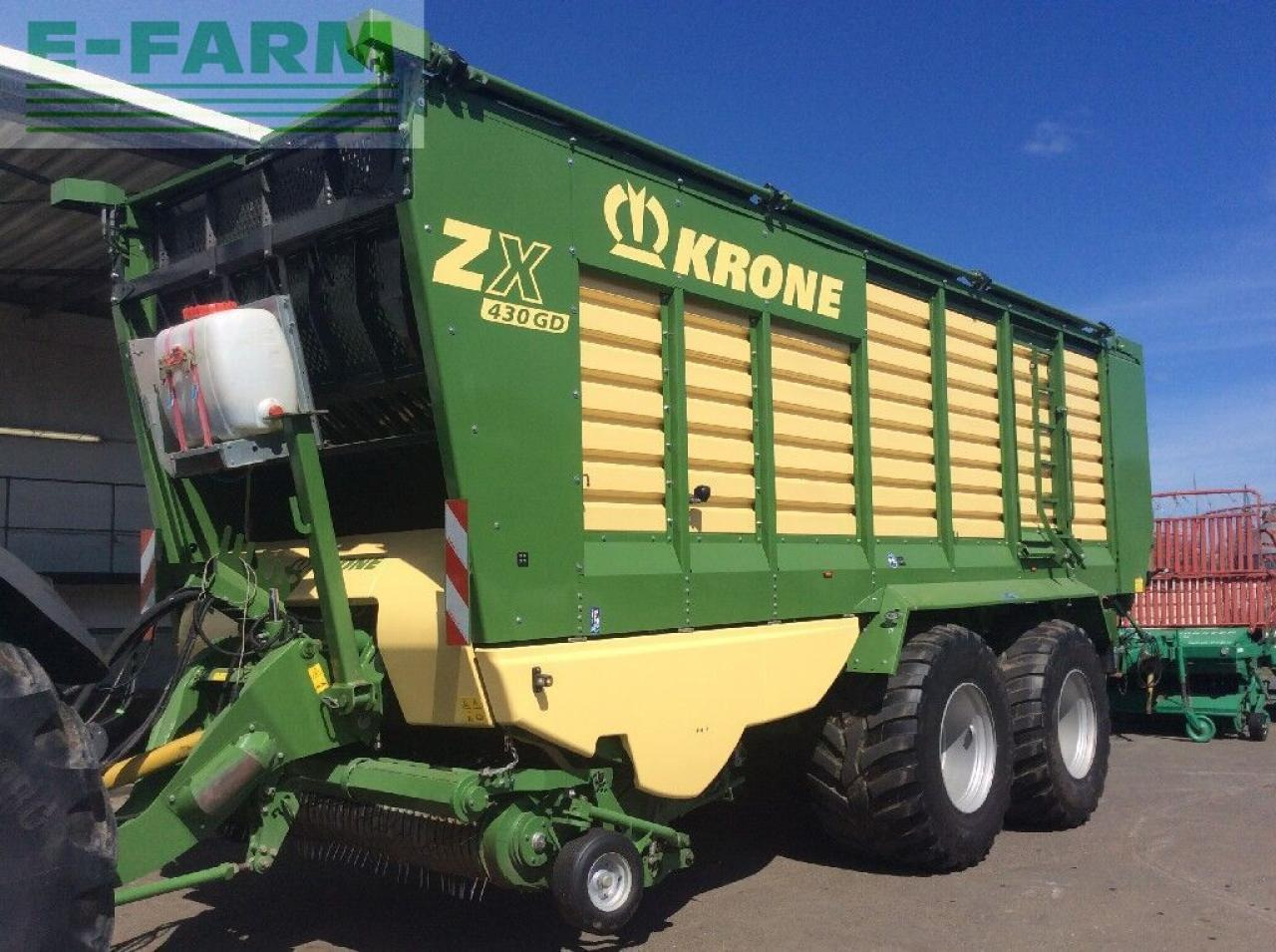 Krone zx 430 gd - Poľnohospodársky sklápěcí príves: obrázok 1 Krone zx 430 gd - Poľnohospodársky sklápěcí príves: obrázok 1