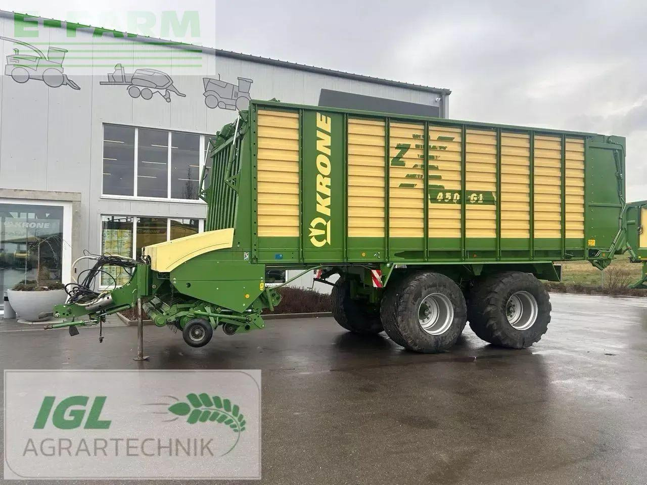 Krone zx 450 gl - Zberací voz: obrázok 1 Krone zx 450 gl - Zberací voz: obrázok 1