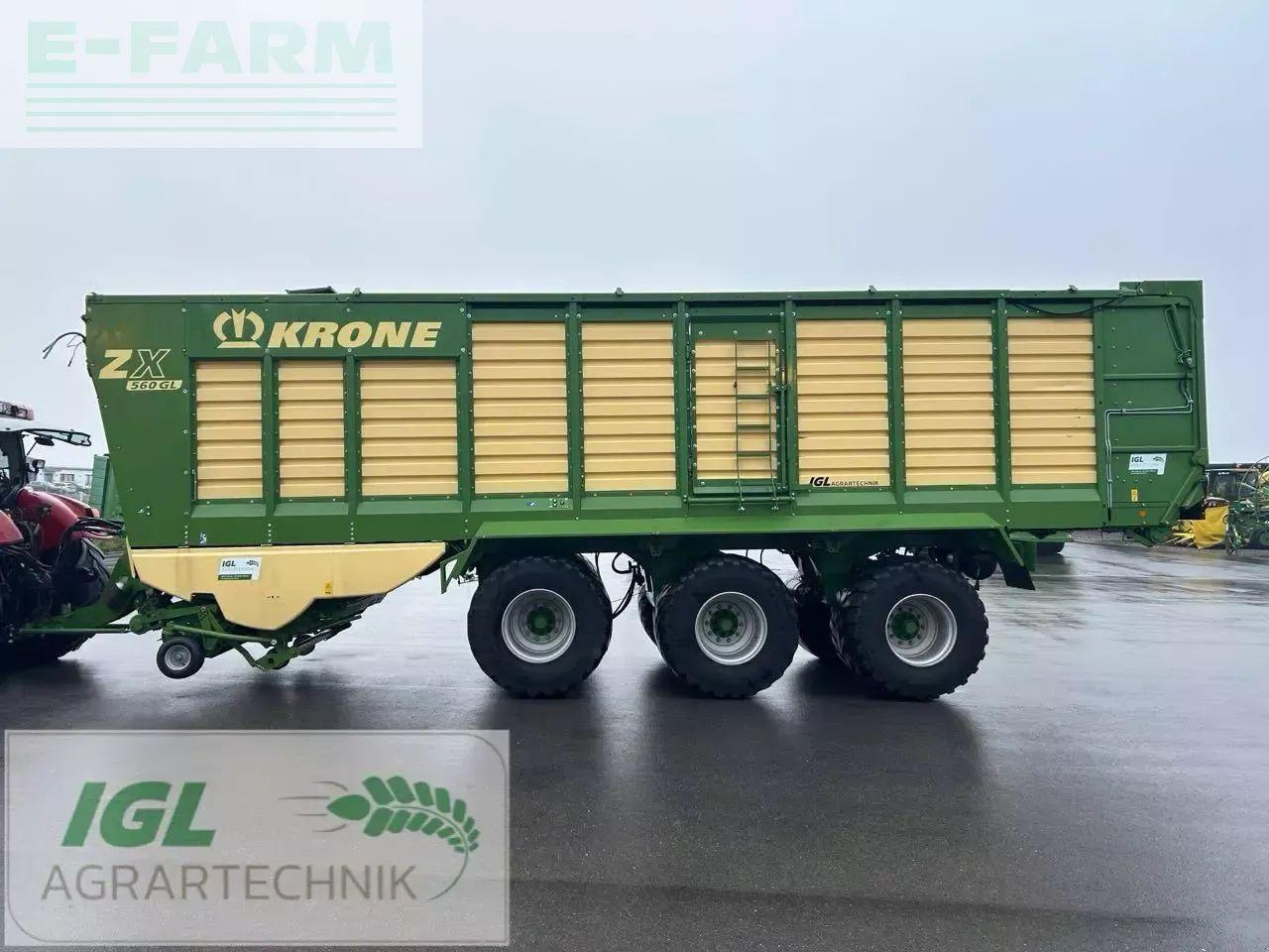 Krone zx 560 gl - Zberací voz: obrázok 3 Krone zx 560 gl - Zberací voz: obrázok 3