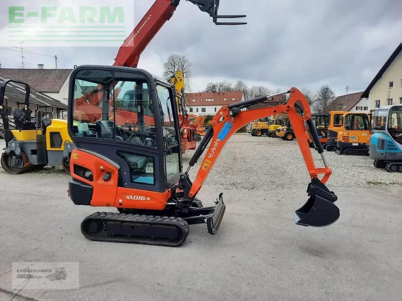 Kubota kx 016-4 - Mini rýpadlo: obrázok 3 Kubota kx 016-4 - Mini rýpadlo: obrázok 3