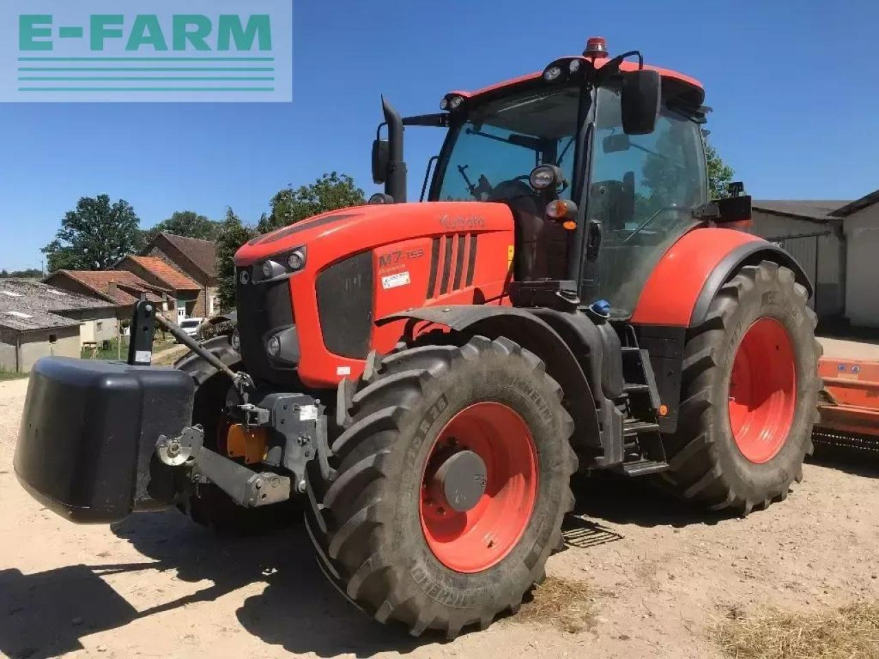 Kubota m7 153 premium - Traktor: obrázok 2 Kubota m7 153 premium - Traktor: obrázok 2