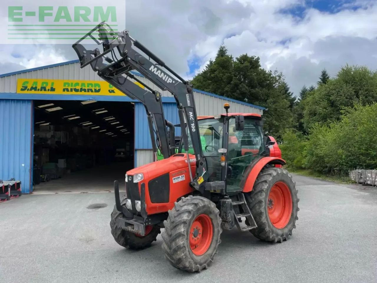 Kubota tracteur agricole m110gx kubota - Traktor: obrázok 5 Kubota tracteur agricole m110gx kubota - Traktor: obrázok 5