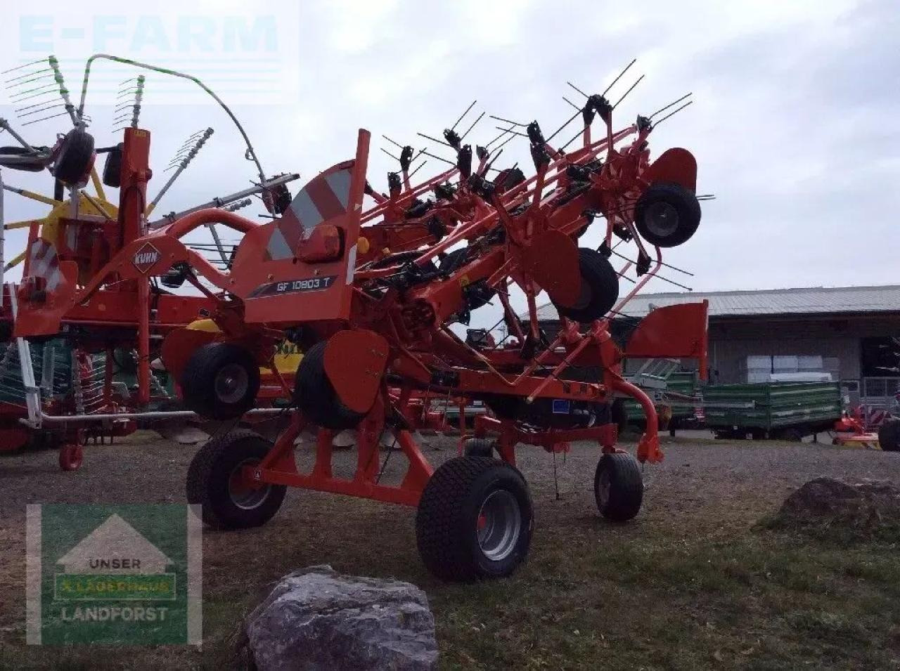 Kuhn gf 10803 t - Obracač sena: obrázok 4 Kuhn gf 10803 t - Obracač sena: obrázok 4