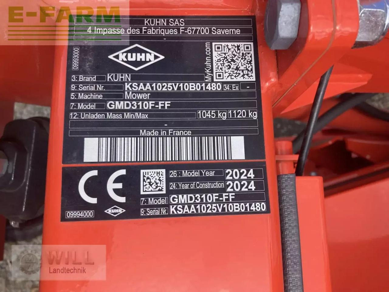 Kuhn gmd 310 ff - Kosačka: obrázok 2 Kuhn gmd 310 ff - Kosačka: obrázok 2