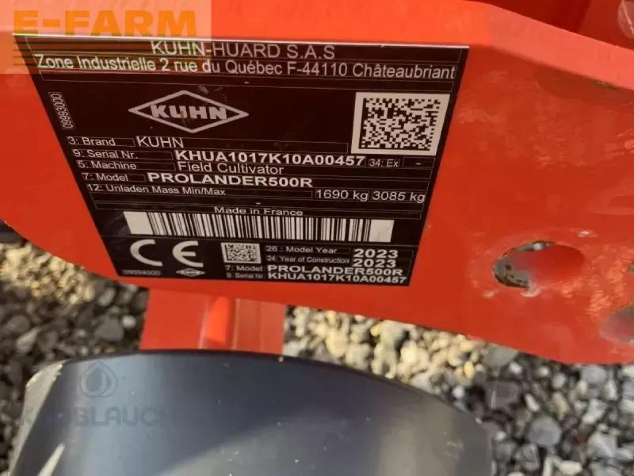 Kuhn prolander 500r - Kultivátor: obrázok 5 Kuhn prolander 500r - Kultivátor: obrázok 5