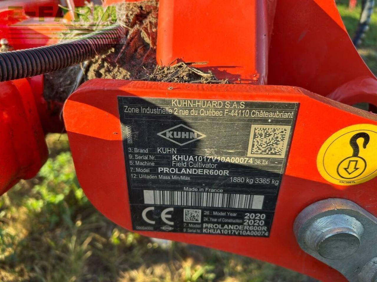 Kuhn prolander 600r - Kultivátor: obrázok 5 Kuhn prolander 600r - Kultivátor: obrázok 5
