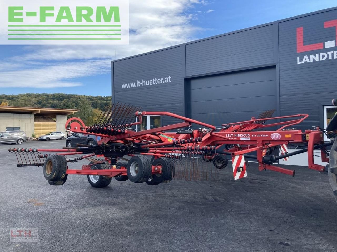 Lely hibiscus 915 cd - Obracač sena: obrázok 2 Lely hibiscus 915 cd - Obracač sena: obrázok 2