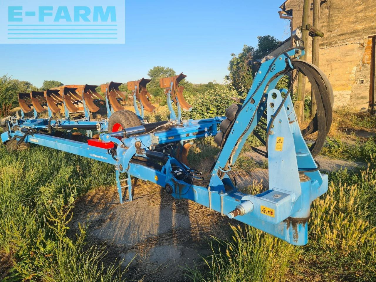 Lemken diamant 16 v 7+1 - Pluh: obrázok 1 Lemken diamant 16 v 7+1 - Pluh: obrázok 1