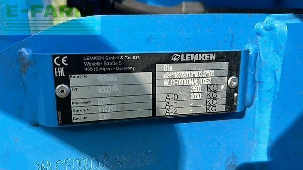 Lemken heliodor 9/500ka 2022 - Diskový pluh: obrázok 2 Lemken heliodor 9/500ka 2022 - Diskový pluh: obrázok 2