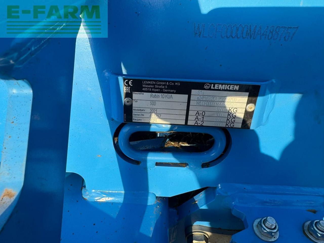 Lemken rubin 10 500 kua - Diskový pluh: obrázok 1 Lemken rubin 10 500 kua - Diskový pluh: obrázok 1