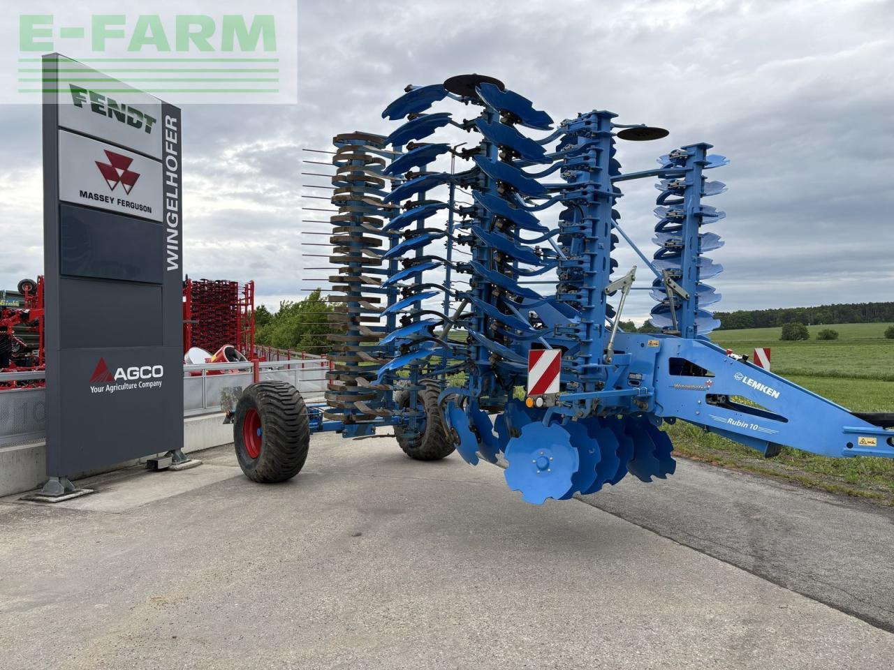 Lemken rubin 10/600 kua - Diskový pluh: obrázok 1 Lemken rubin 10/600 kua - Diskový pluh: obrázok 1