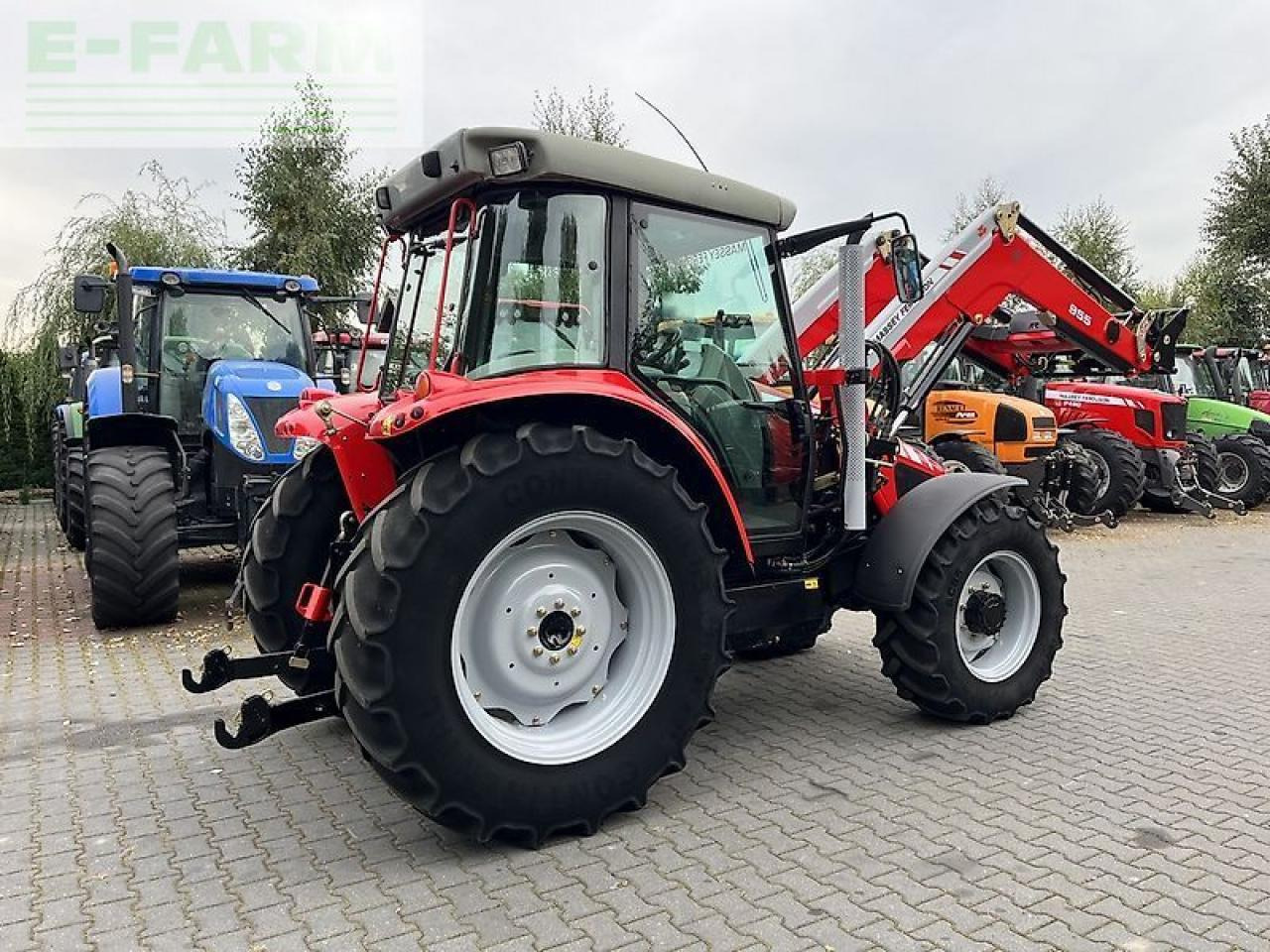 Massey Ferguson 5455 dyna-4 + massey ferguson 955 - Traktor: obrázok 5 Massey Ferguson 5455 dyna-4 + massey ferguson 955 - Traktor: obrázok 5