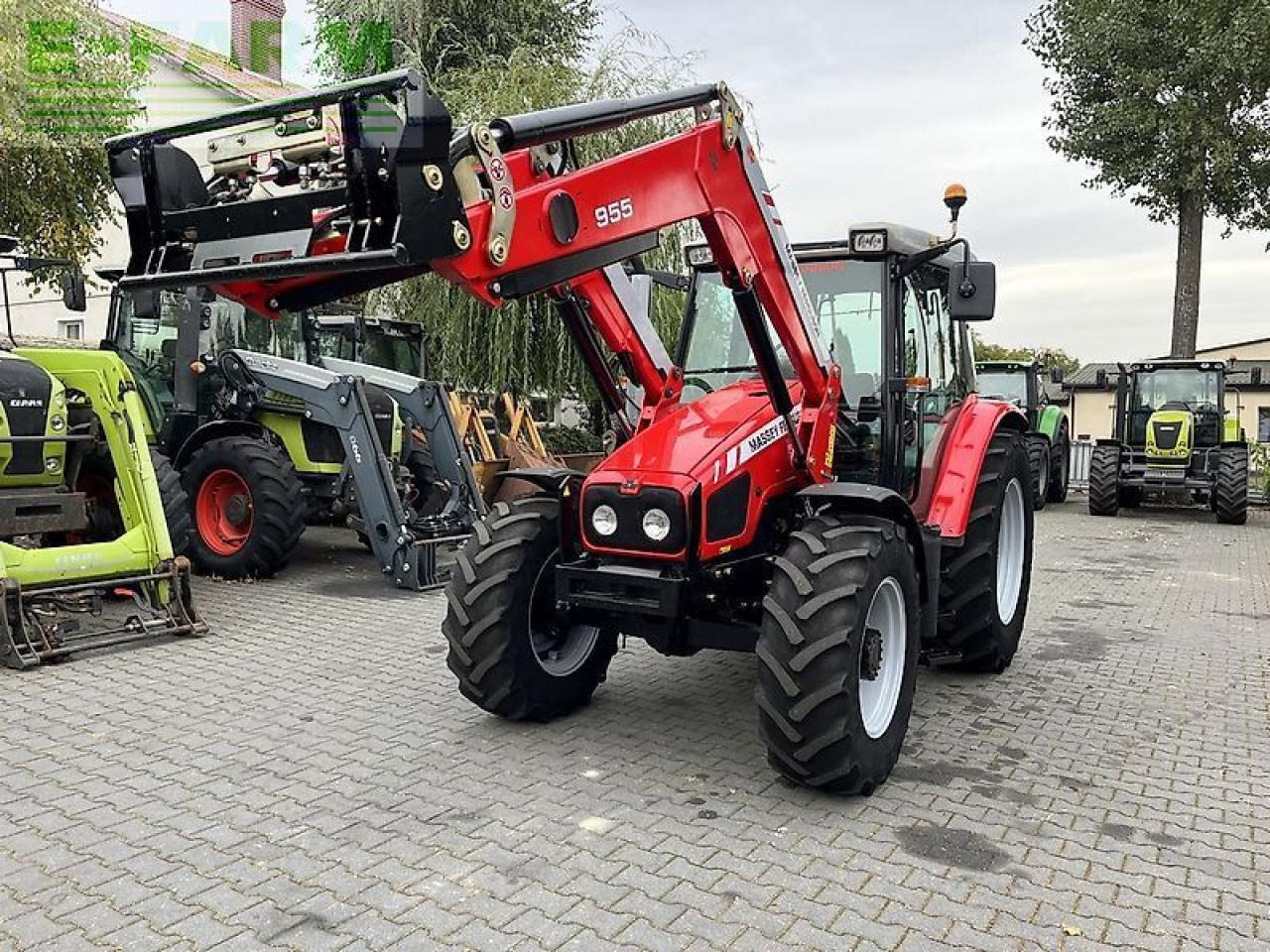 Massey Ferguson 5455 dyna-4 + massey ferguson 955 - Traktor: obrázok 2 Massey Ferguson 5455 dyna-4 + massey ferguson 955 - Traktor: obrázok 2