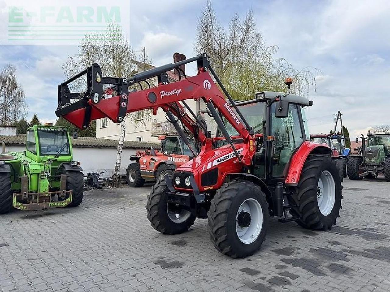 Massey Ferguson 5455 + faucheux prestige 120 - Traktor: obrázok 1 Massey Ferguson 5455 + faucheux prestige 120 - Traktor: obrázok 1