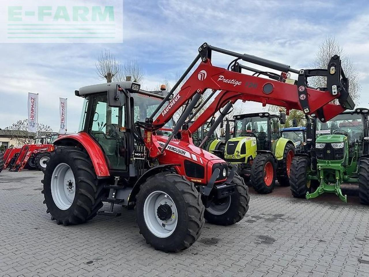 Massey Ferguson 5455 + faucheux prestige 120 - Traktor: obrázok 4 Massey Ferguson 5455 + faucheux prestige 120 - Traktor: obrázok 4