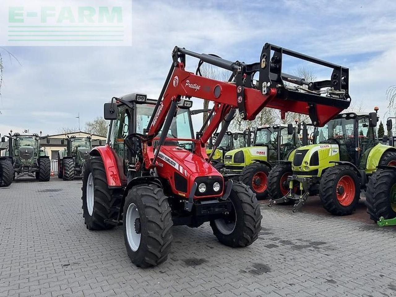 Massey Ferguson 5455 + faucheux prestige 120 - Traktor: obrázok 3 Massey Ferguson 5455 + faucheux prestige 120 - Traktor: obrázok 3