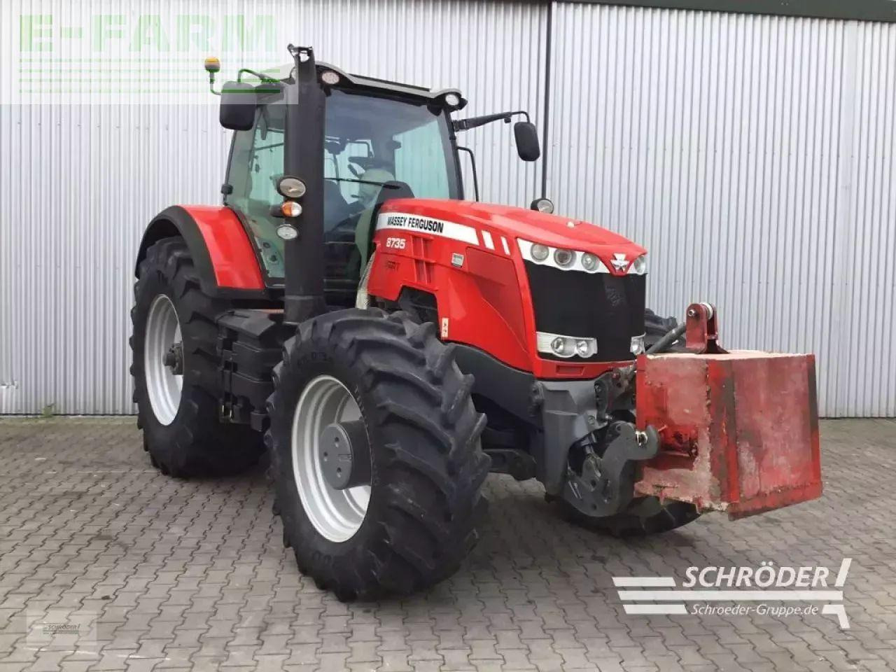 Massey Ferguson 8735 dyna-vt - Traktor: obrázok 1 Massey Ferguson 8735 dyna-vt - Traktor: obrázok 1