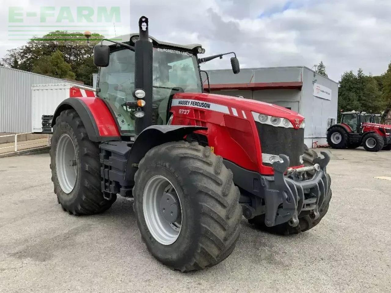 Massey Ferguson 8737 - Traktor: obrázok 1 Massey Ferguson 8737 - Traktor: obrázok 1