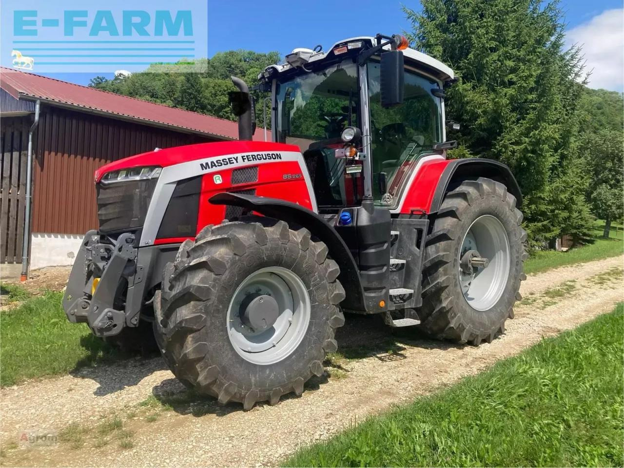 Massey Ferguson 8s.265 dyna e-power - Traktor: obrázok 1 Massey Ferguson 8s.265 dyna e-power - Traktor: obrázok 1