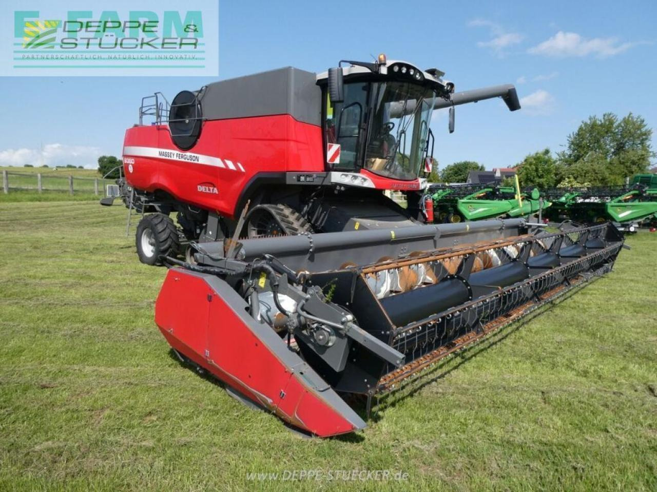 Massey Ferguson 9380 delta hybrid mit sw+sww - Obilný kombajn: obrázok 1 Massey Ferguson 9380 delta hybrid mit sw+sww - Obilný kombajn: obrázok 1