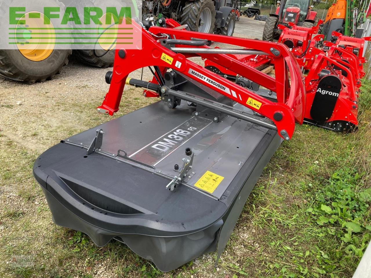 Massey Ferguson DM 316 FQ - Kosačka: obrázok 3 Massey Ferguson DM 316 FQ - Kosačka: obrázok 3
