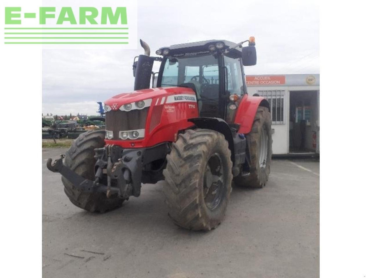 Massey Ferguson mf 7714 - Traktor: obrázok 3 Massey Ferguson mf 7714 - Traktor: obrázok 3