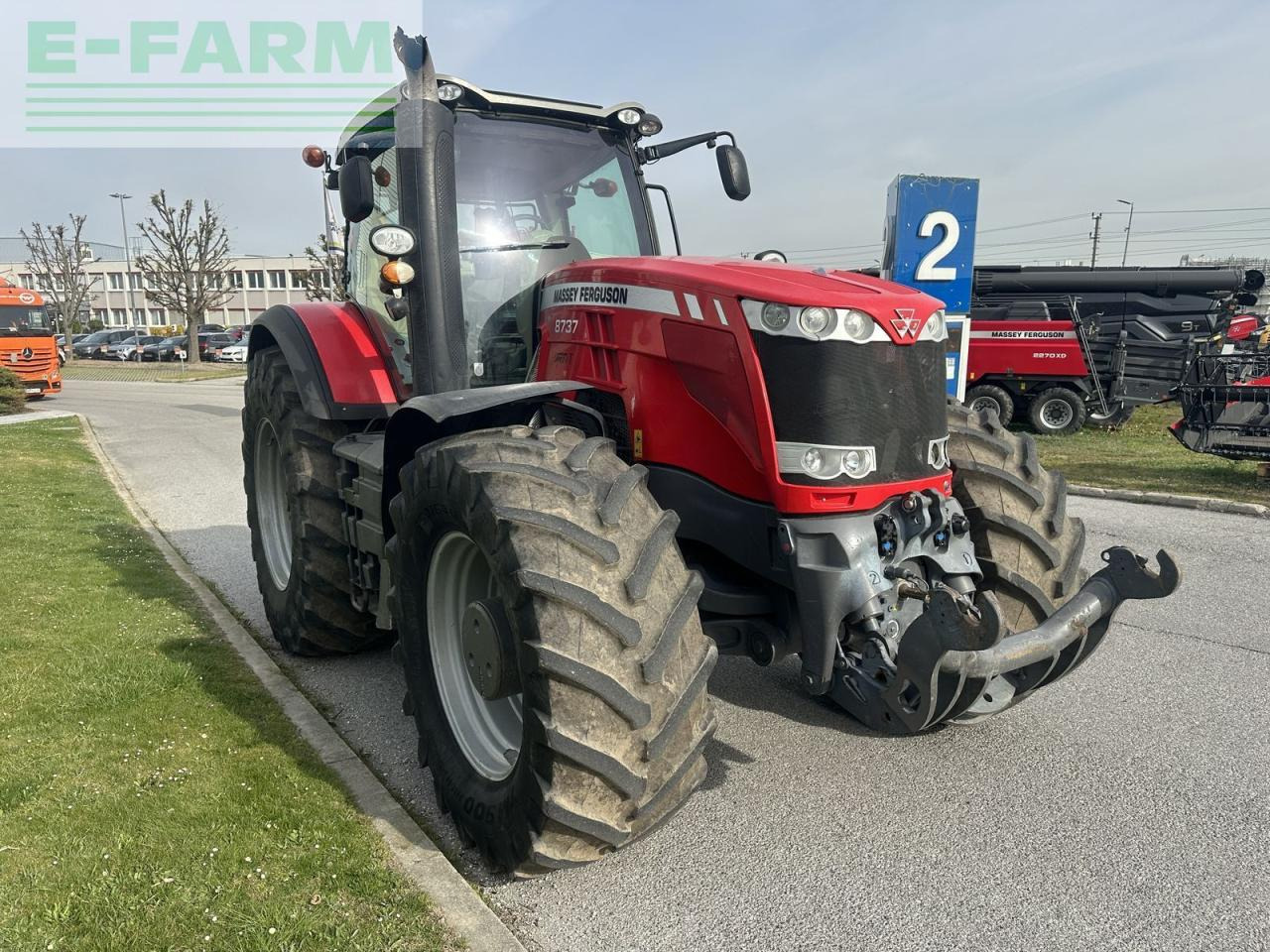 Massey Ferguson mf 8737 - Traktor: obrázok 1 Massey Ferguson mf 8737 - Traktor: obrázok 1