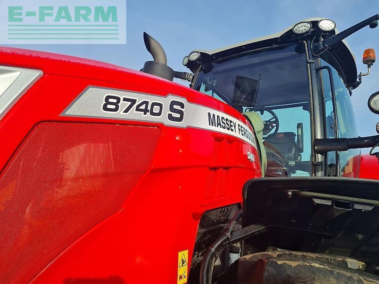 Massey Ferguson mf 8740 s efficient - Traktor: obrázok 3 Massey Ferguson mf 8740 s efficient - Traktor: obrázok 3