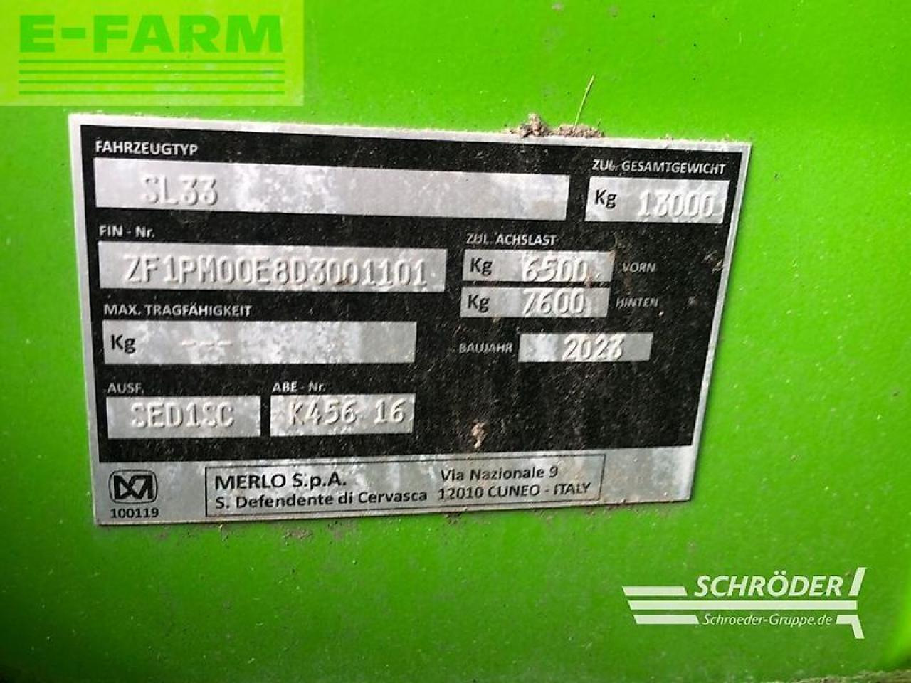 Merlo p 40.17 - Teleskopický nakladač: obrázok 5 Merlo p 40.17 - Teleskopický nakladač: obrázok 5
