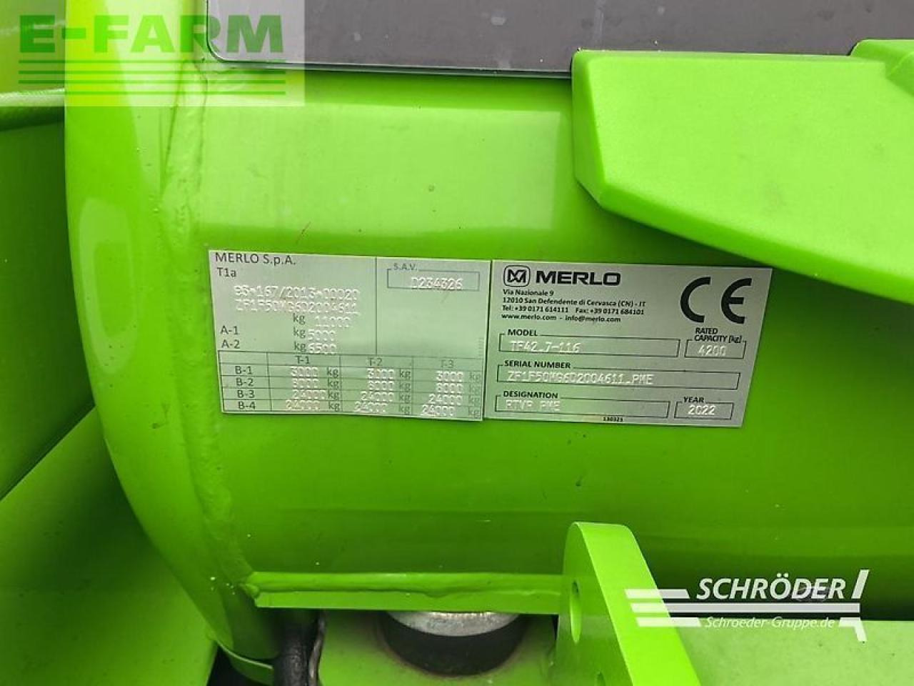 Merlo tf 42.7 - 116 - Teleskopický nakladač: obrázok 2 Merlo tf 42.7 - 116 - Teleskopický nakladač: obrázok 2