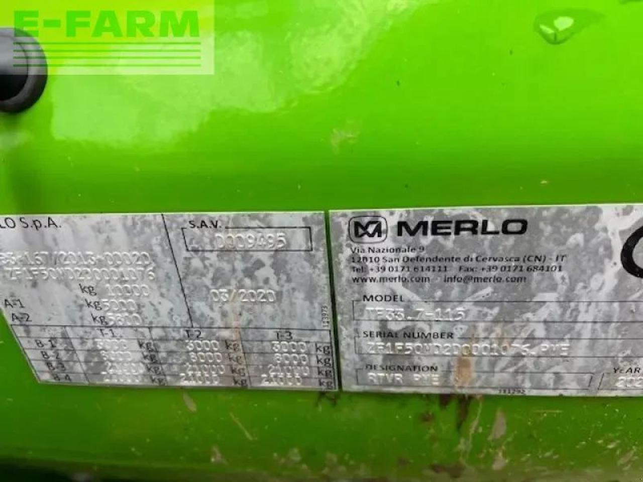 Merlo tf33.7-115 - Teleskopický nakladač: obrázok 4 Merlo tf33.7-115 - Teleskopický nakladač: obrázok 4