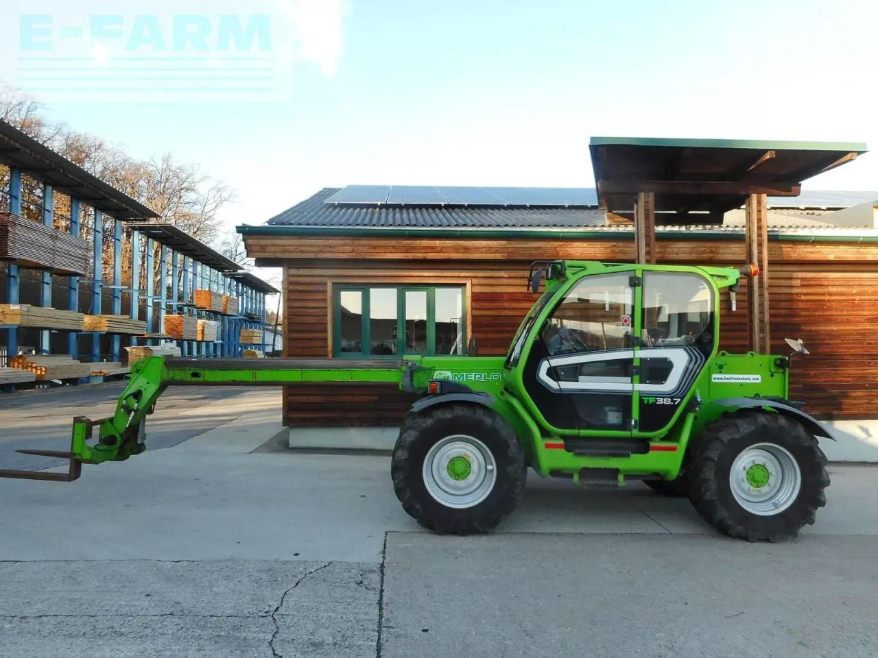 Teleskopický nakladač Merlo tf38.7-120 40km/h ( 3,8t - 7m ): obrázok 17 Teleskopický nakladač Merlo tf38.7-120 40km/h ( 3,8t - 7m ): obrázok 17