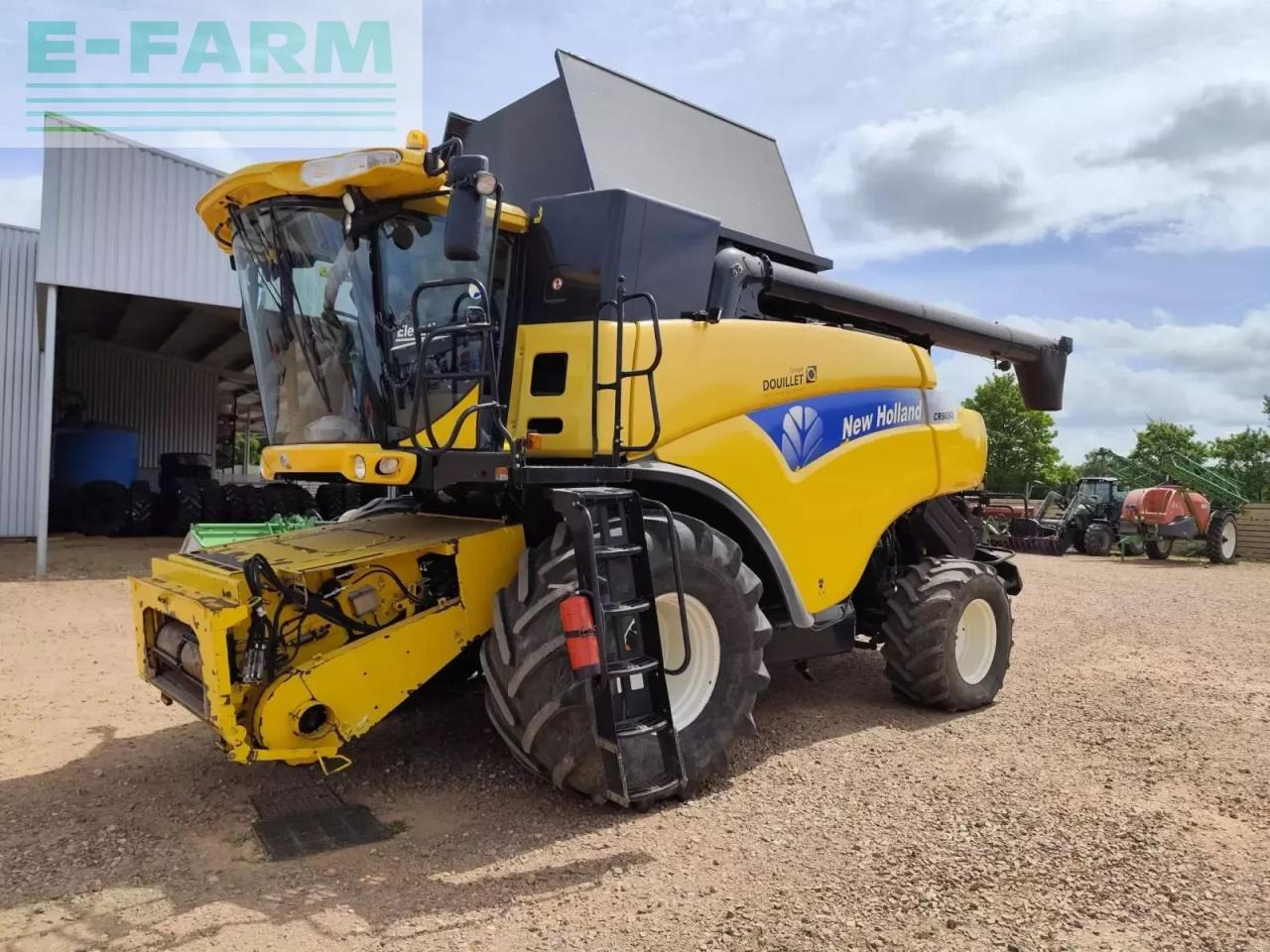 New Holland cr9080 - Obilný kombajn: obrázok 1 New Holland cr9080 - Obilný kombajn: obrázok 1