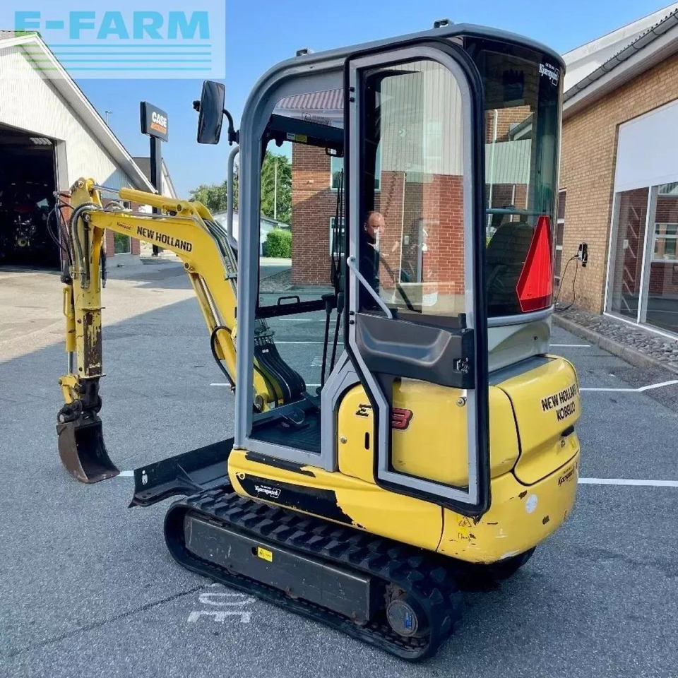 New Holland e 18 c - Mini rýpadlo: obrázok 3 New Holland e 18 c - Mini rýpadlo: obrázok 3