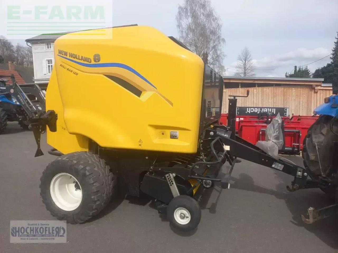 New Holland roll bar 125 - Lis na hranaté balíky: obrázok 4 New Holland roll bar 125 - Lis na hranaté balíky: obrázok 4