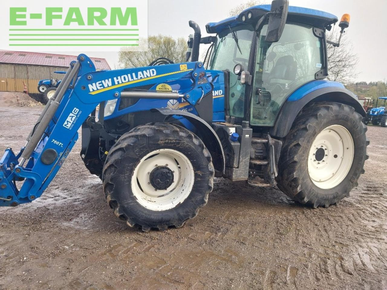 New Holland t6.155 - Traktor: obrázok 1 New Holland t6.155 - Traktor: obrázok 1