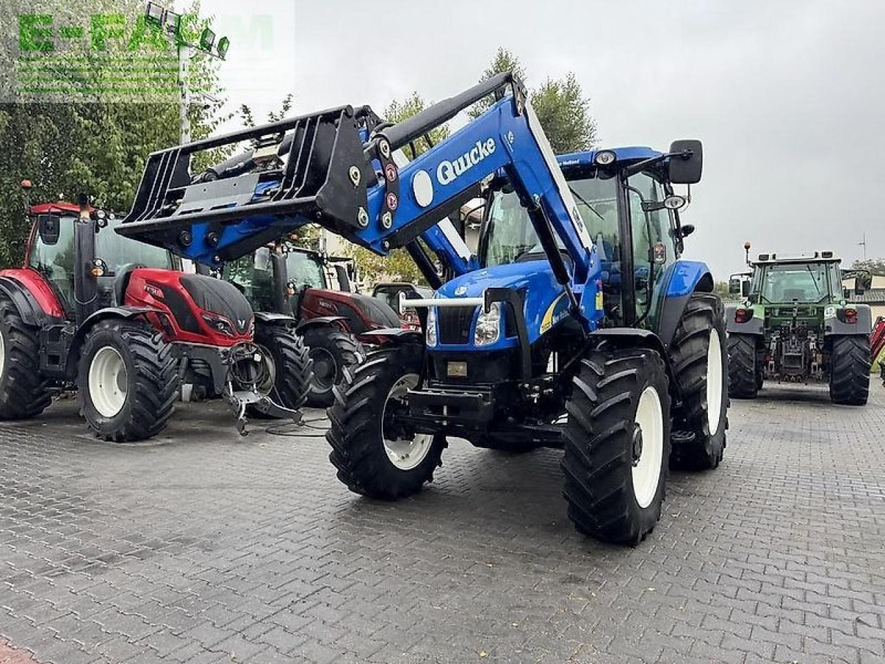 New Holland t6020 elite + quicke q55 Elite - Traktor: obrázok 2 New Holland t6020 elite + quicke q55 Elite - Traktor: obrázok 2