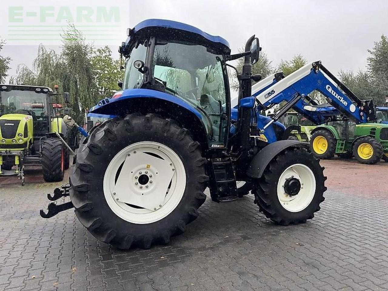 New Holland t6020 elite + quicke q55 Elite - Traktor: obrázok 5 New Holland t6020 elite + quicke q55 Elite - Traktor: obrázok 5