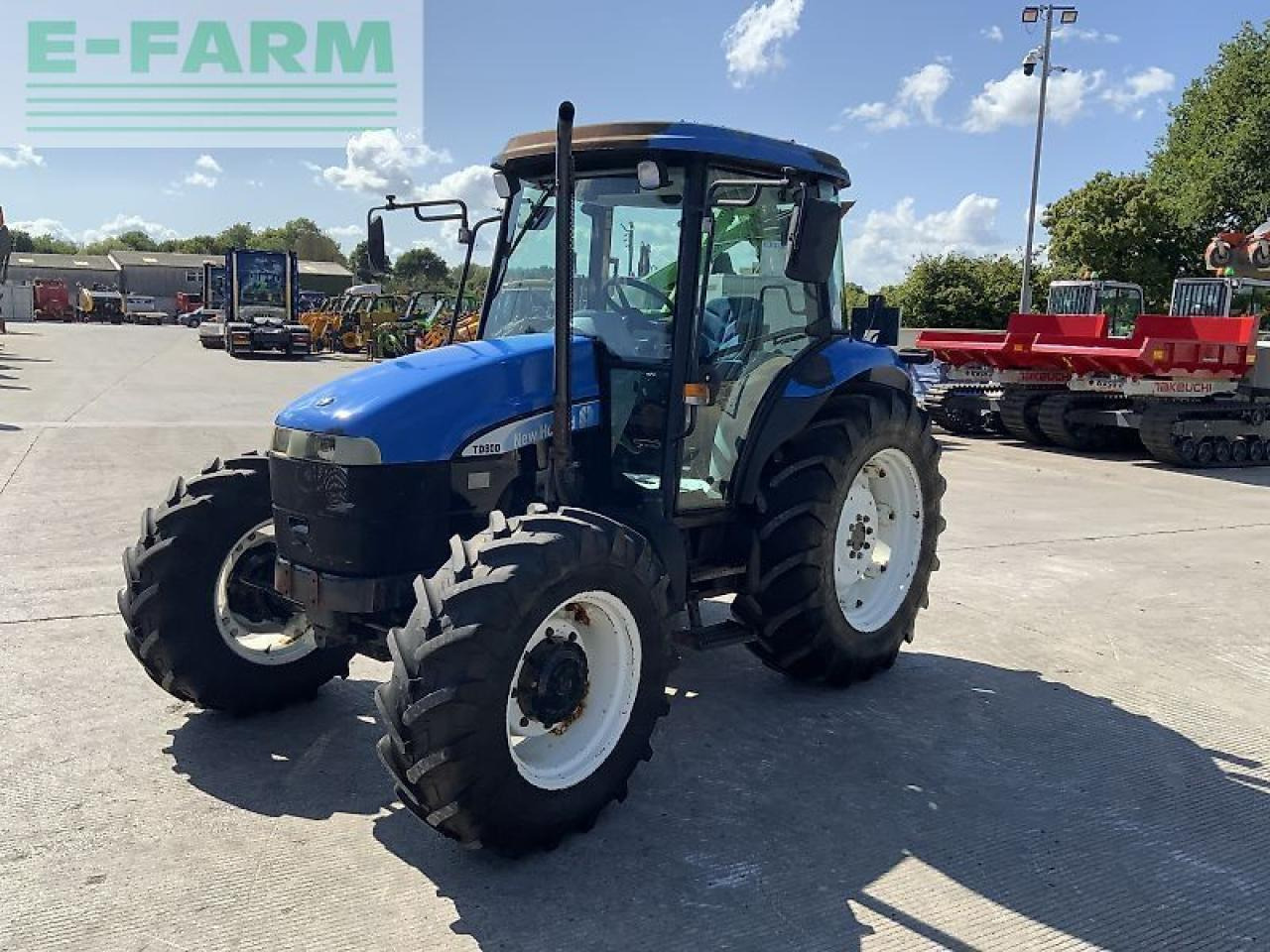 New Holland td80d tractor (st23818) D - Traktor: obrázok 4 New Holland td80d tractor (st23818) D - Traktor: obrázok 4