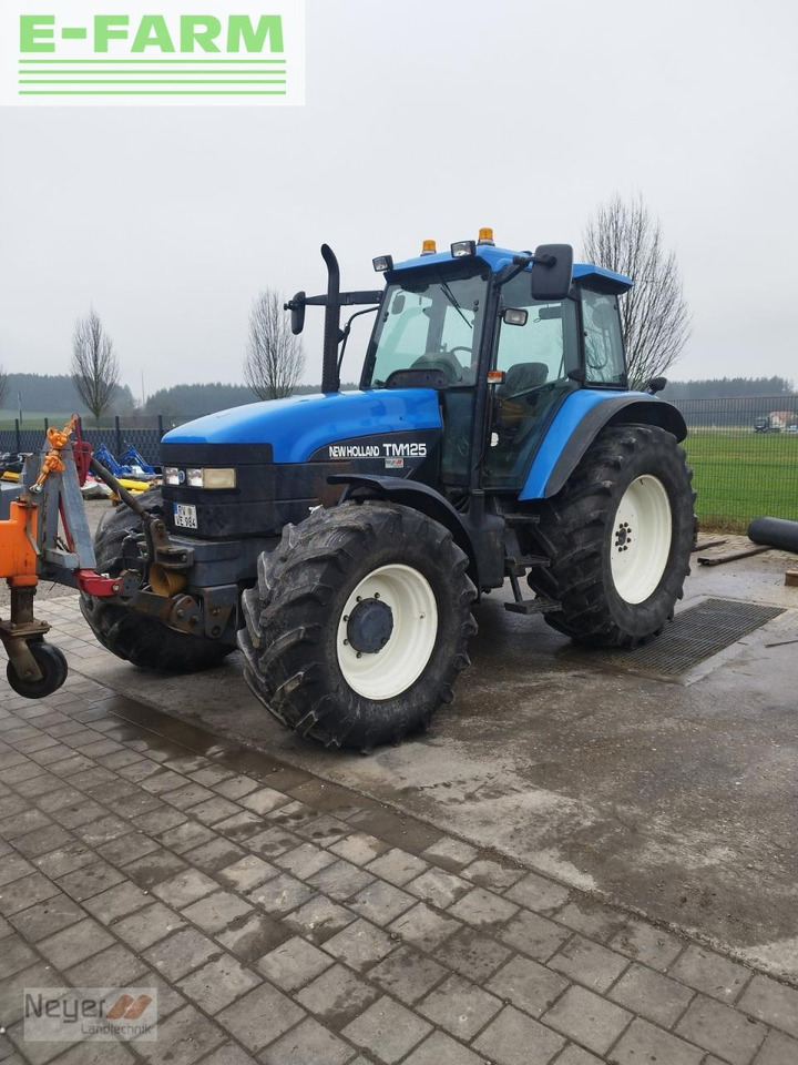 New Holland tm 125 - Traktor: obrázok 2 New Holland tm 125 - Traktor: obrázok 2