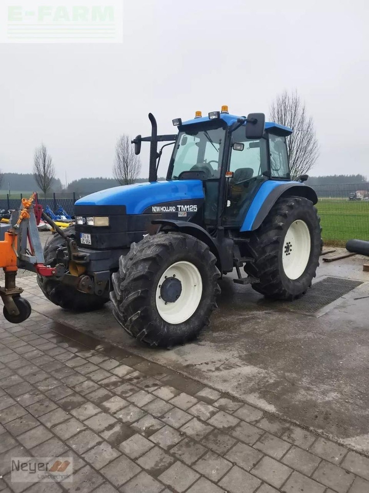 New Holland tm 125 - Traktor: obrázok 2 New Holland tm 125 - Traktor: obrázok 2