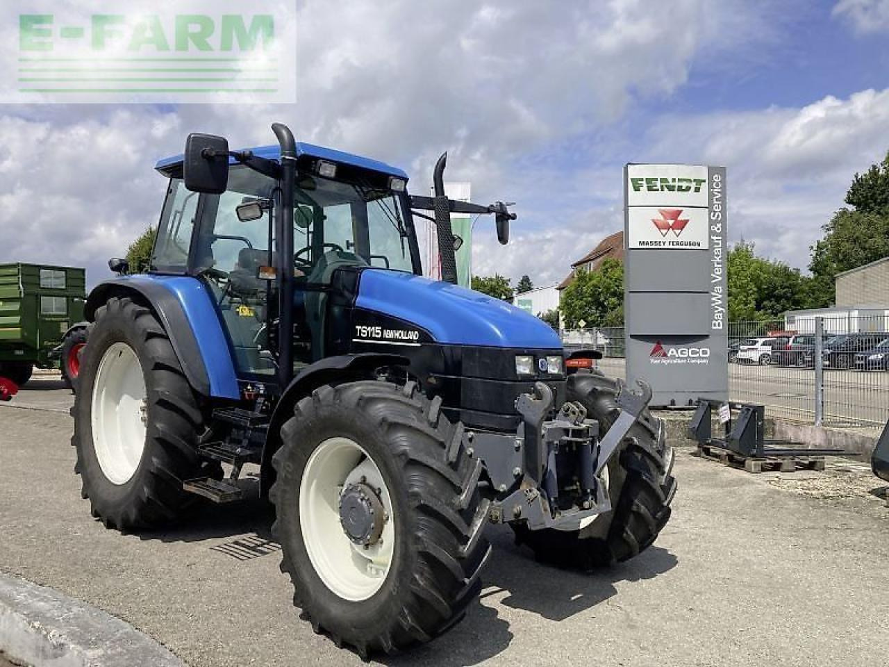 New Holland ts 115 - Traktor: obrázok 1 New Holland ts 115 - Traktor: obrázok 1