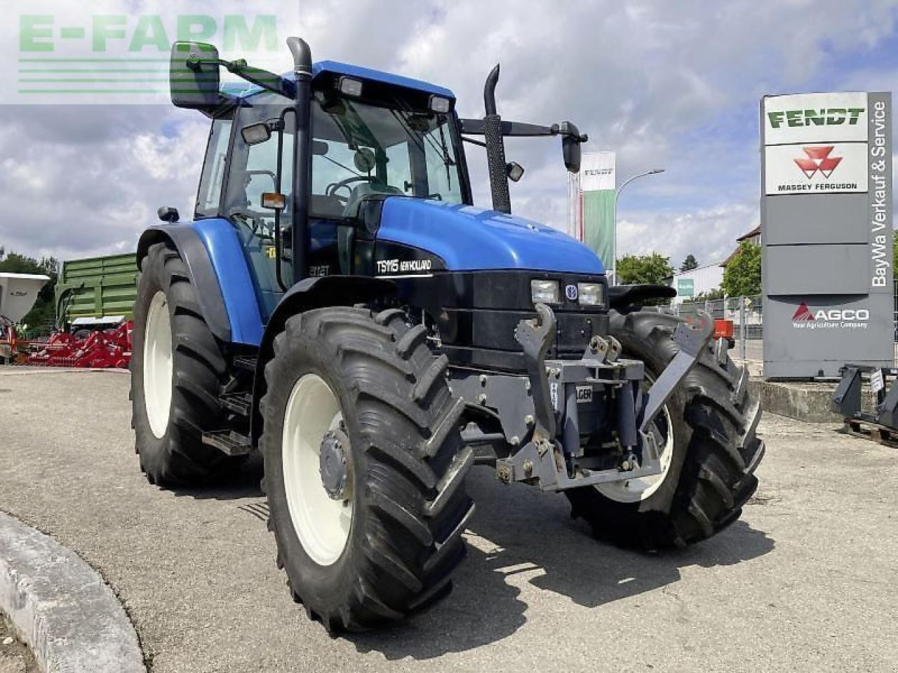 New Holland ts 115 - Traktor: obrázok 2 New Holland ts 115 - Traktor: obrázok 2