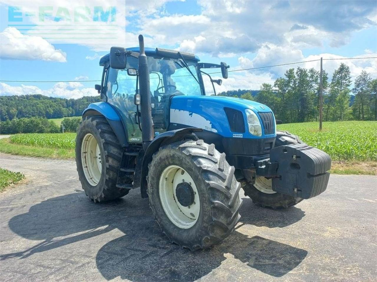 New Holland ts115a delta Delta - Traktor: obrázok 3 New Holland ts115a delta Delta - Traktor: obrázok 3