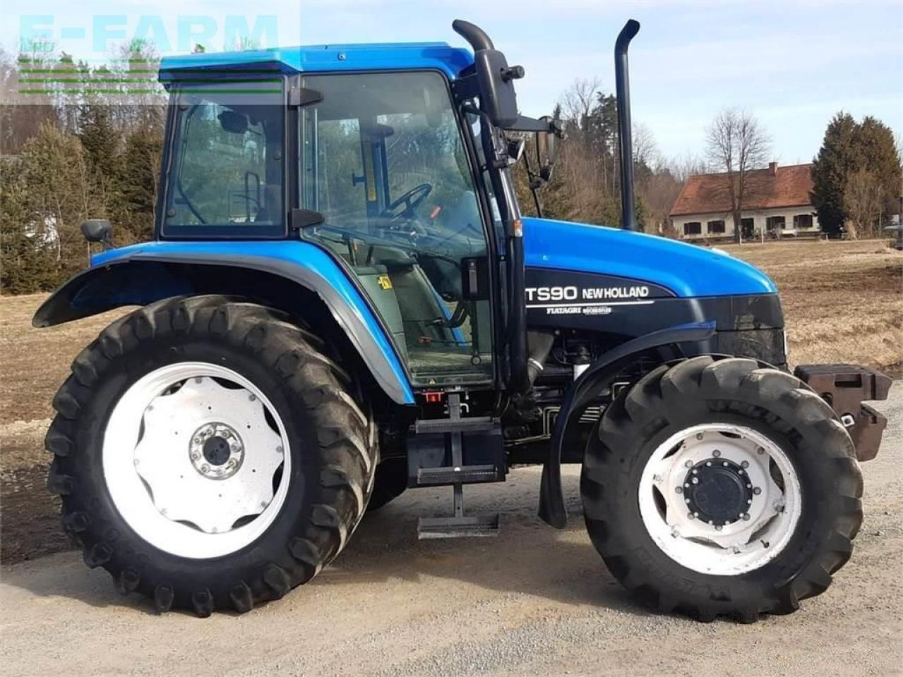 New Holland ts90 - Traktor: obrázok 2 New Holland ts90 - Traktor: obrázok 2