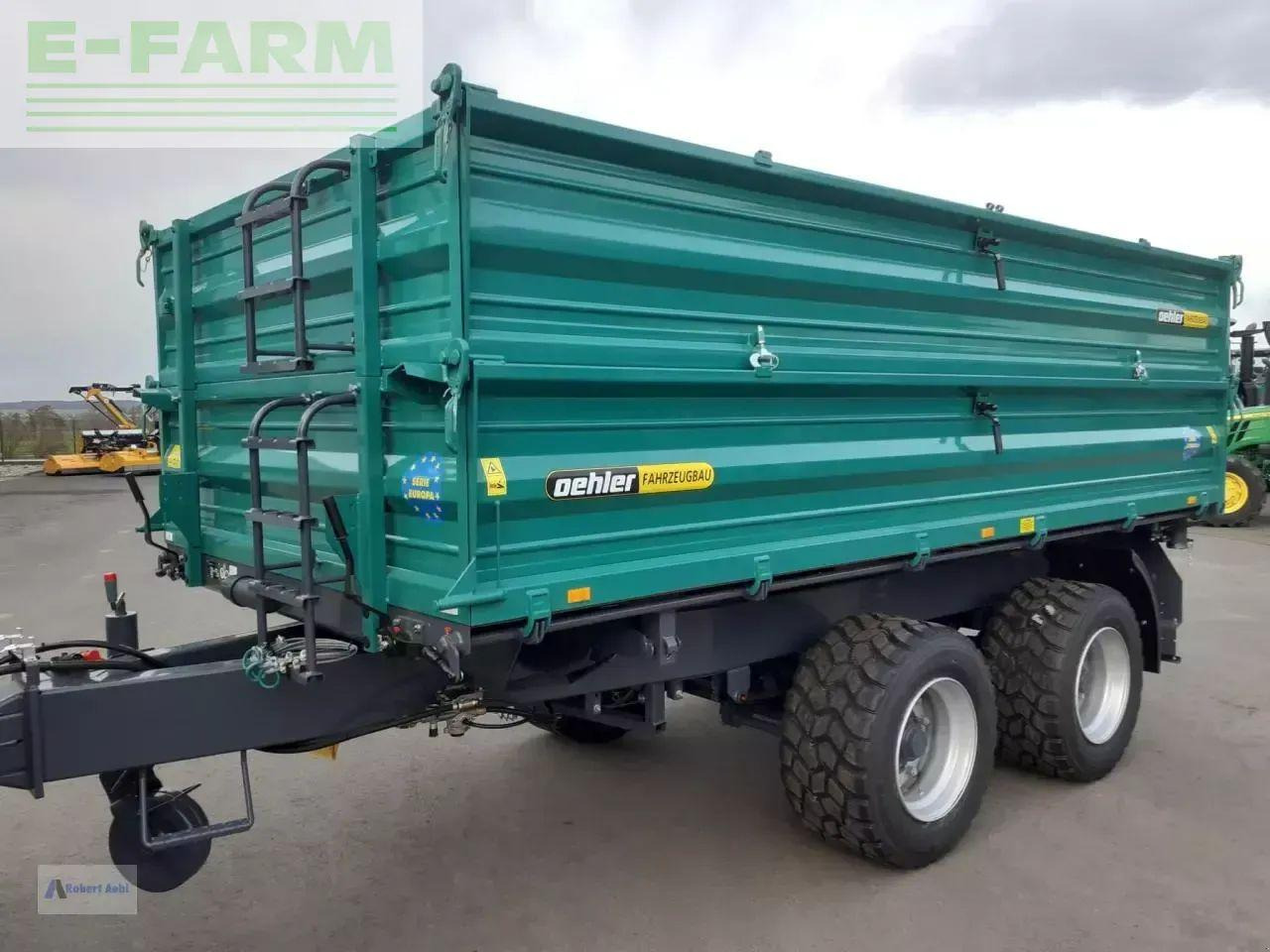 Oehler ol tdk 140 - Poľnohospodársky sklápěcí príves: obrázok 1 Oehler ol tdk 140 - Poľnohospodársky sklápěcí príves: obrázok 1