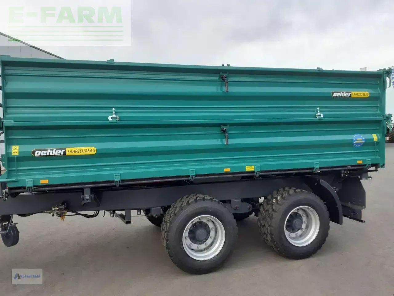 Oehler ol tdk 140 - Poľnohospodársky sklápěcí príves: obrázok 2 Oehler ol tdk 140 - Poľnohospodársky sklápěcí príves: obrázok 2