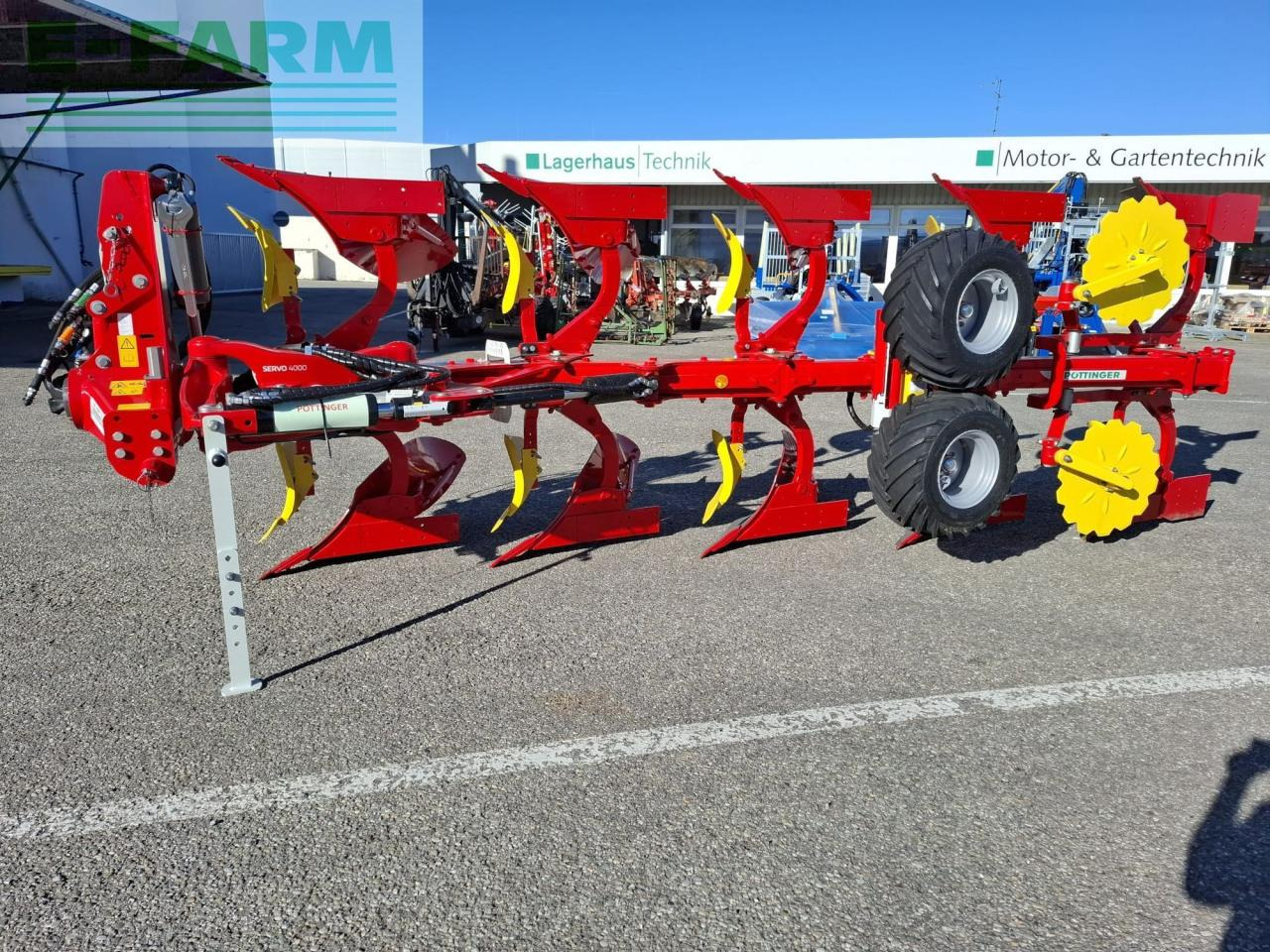 Pöttinger Servo 4000 Plus - Pluh: obrázok 1 Pöttinger Servo 4000 Plus - Pluh: obrázok 1
